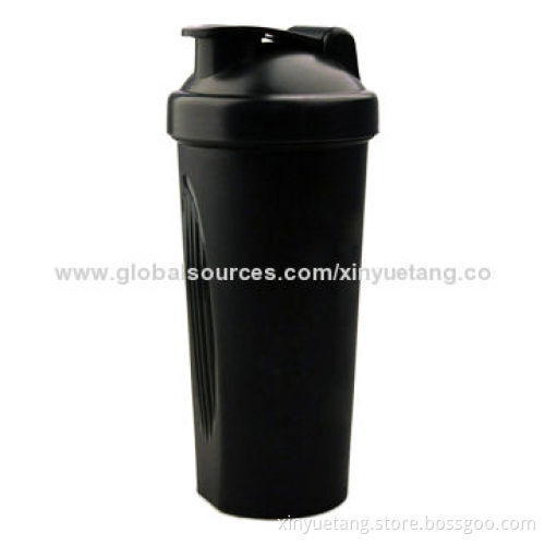 Protein Shaker Bottles with Black Color, BPA Free